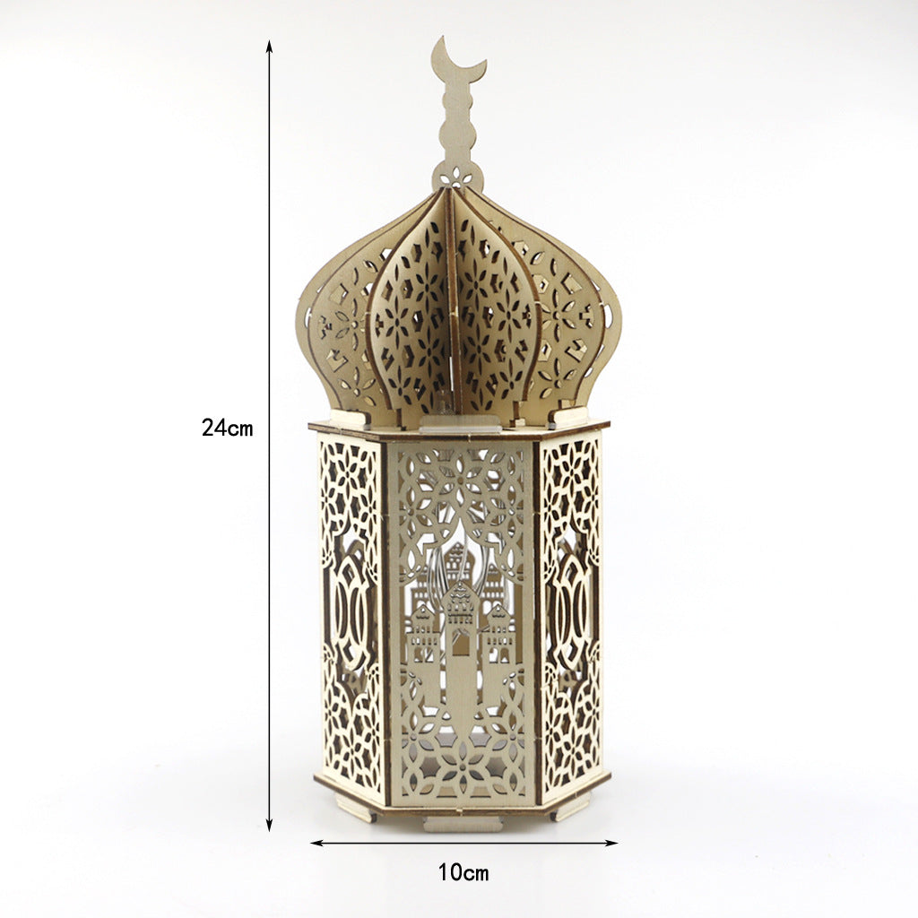 Ramadan Festival Decorative Eooden Crafts Ornaments