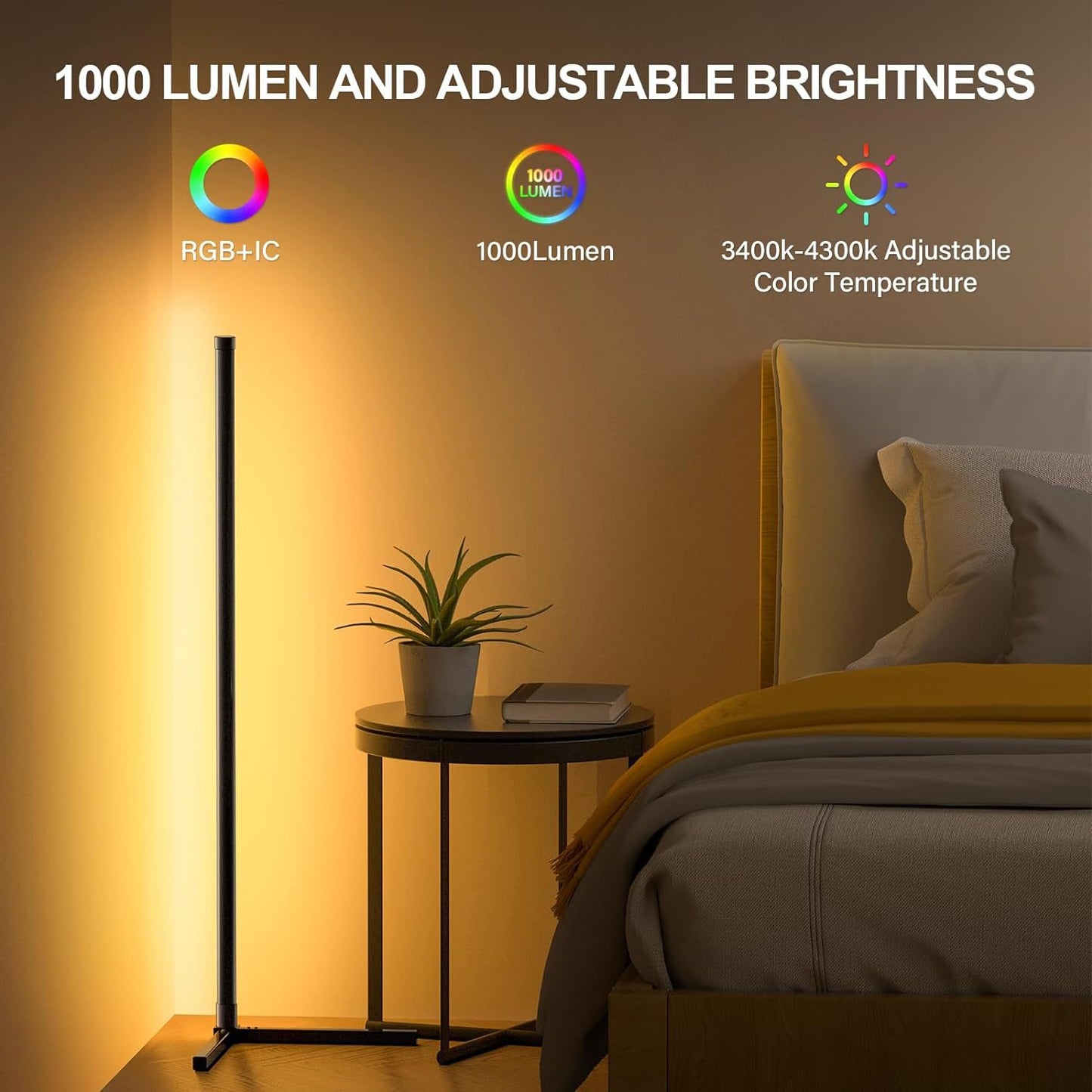 Floor lamp RGB phantom color WIFI