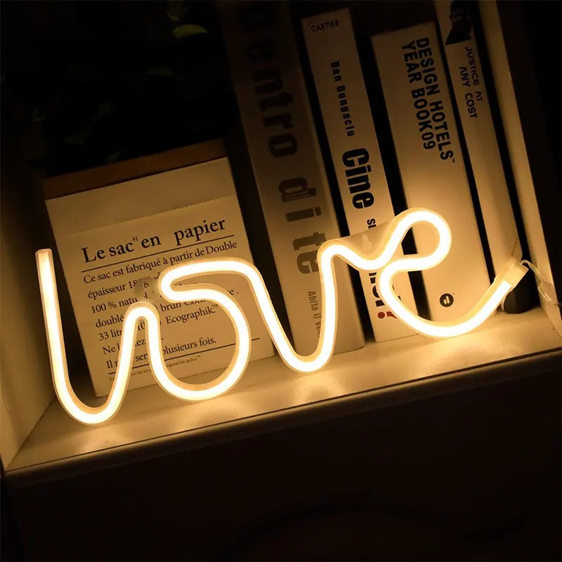 led neon wall light